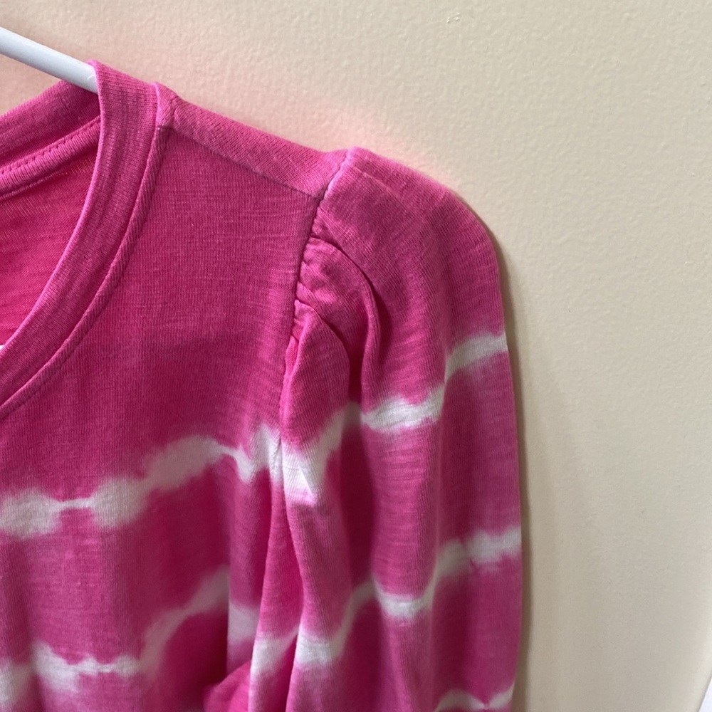 Crown and Ivy puffed sleeve t-shirt - Picture 3 of 7